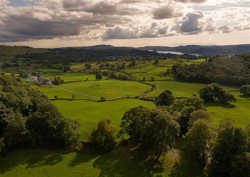 The setting of Deer Wood At Applethwaite Hall