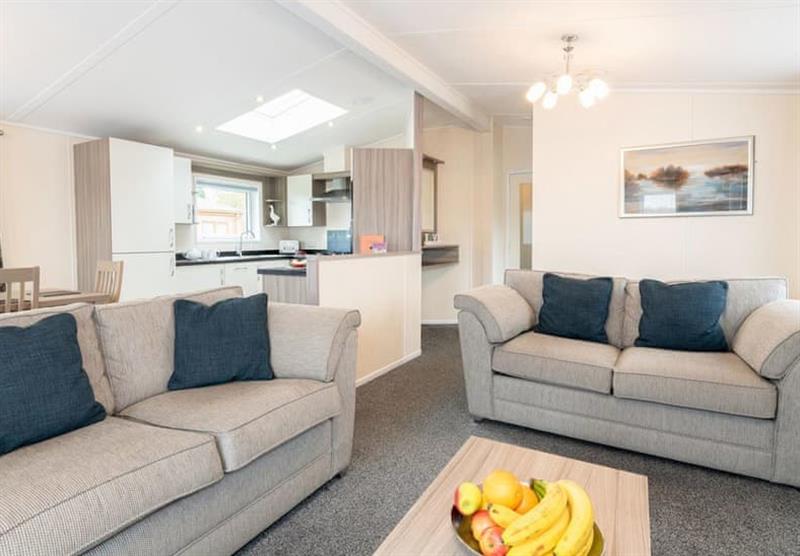 Inside the Firs Deluxe 3 at Deeside Holiday Park in Perthshire & Southern Highlands, Scotland
