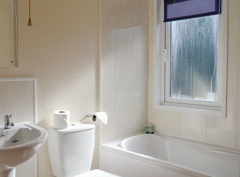 Bathroom at Deeside Woodland Lodges- Lodge A in Dinnet, near Ballater, Aberdeenshire