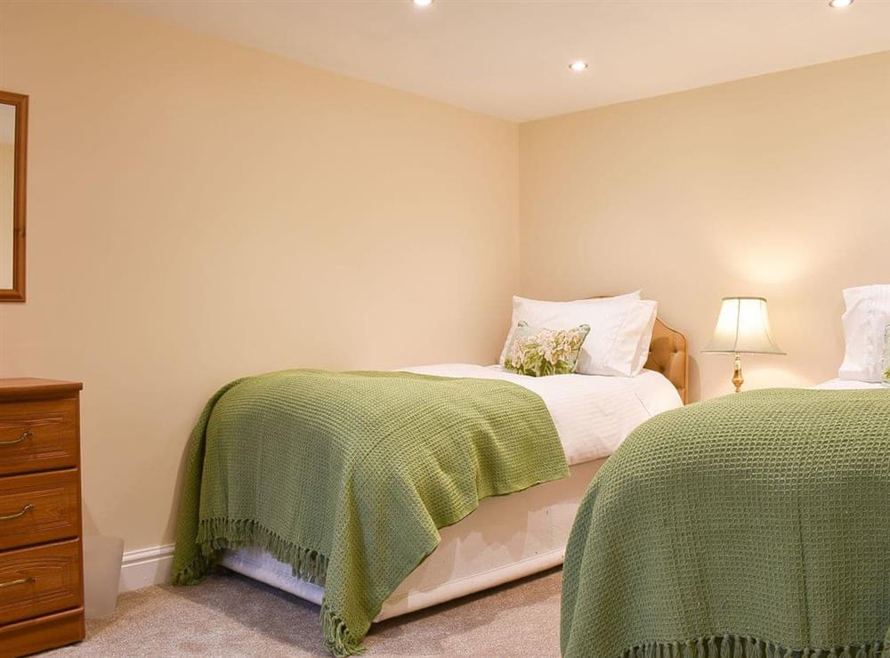 Twin bedroom at Delamere House- The Snug in Scagglethorpe, near Malton, North Yorkshire