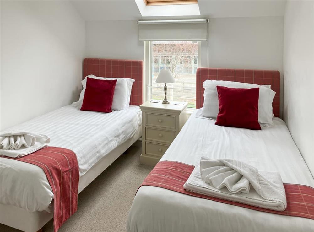 Twin bedroom at Delaware 7 in Norton, near Yarmouth, Isle of Wight