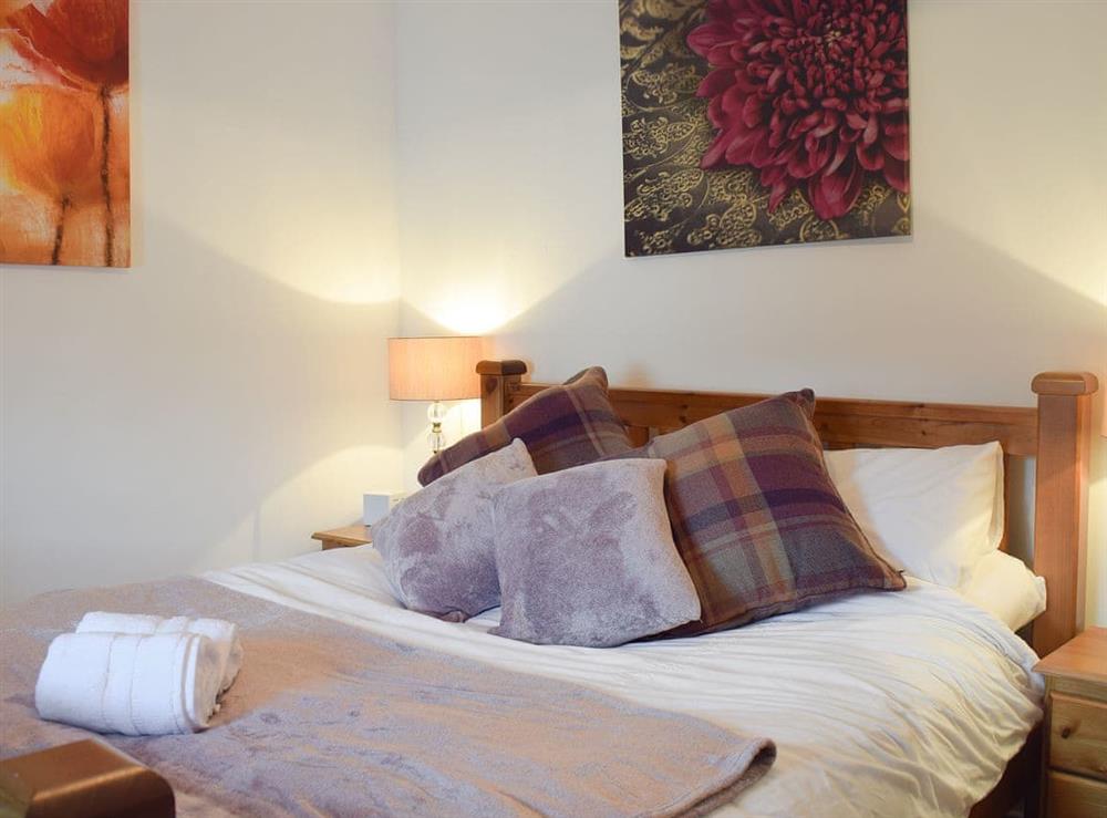 Comfortabel double bedroom at Delfryn in Llanarth, near New Quay, Ceredigion, Dyfed