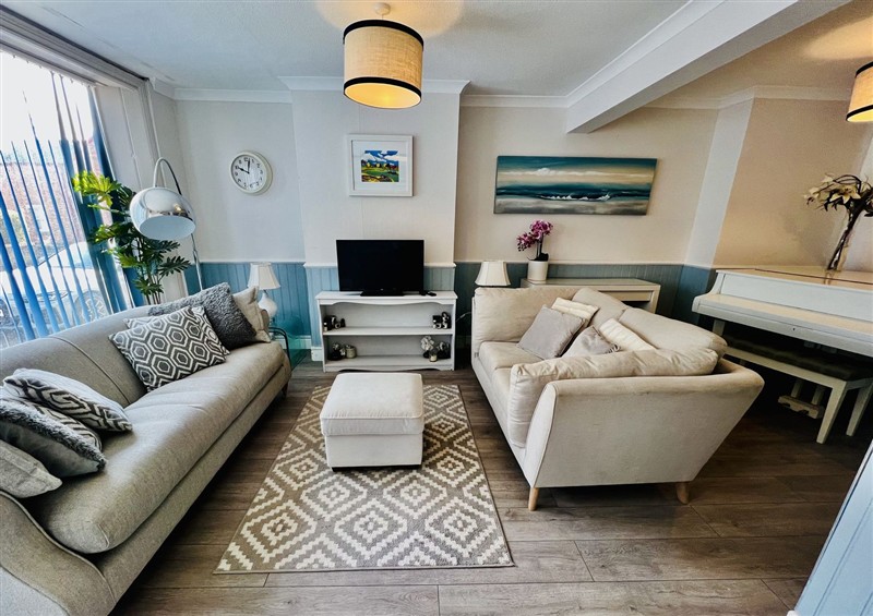 This is the living room at Delightful Dorset House By Wareham River, Wareham