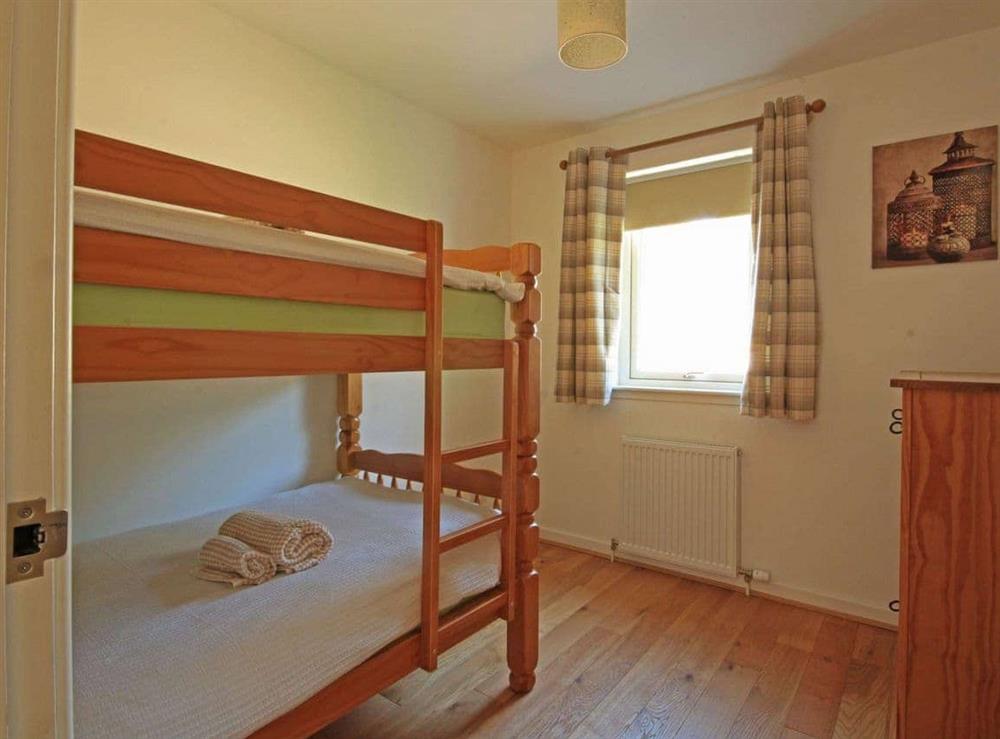 Bunk bedroom at Delmhor No.3 in Aviemore, Inverness-Shire
