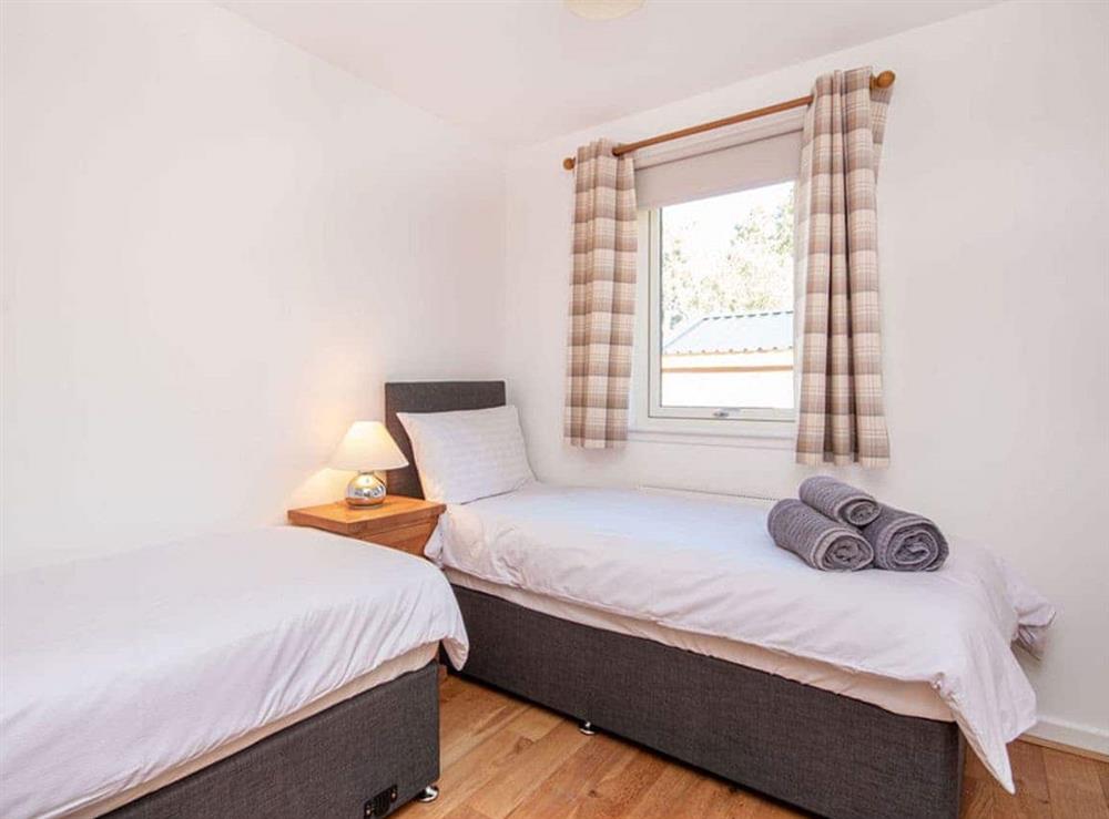 Twin bedroom at Delmhor No.3 in Aviemore, Inverness-Shire