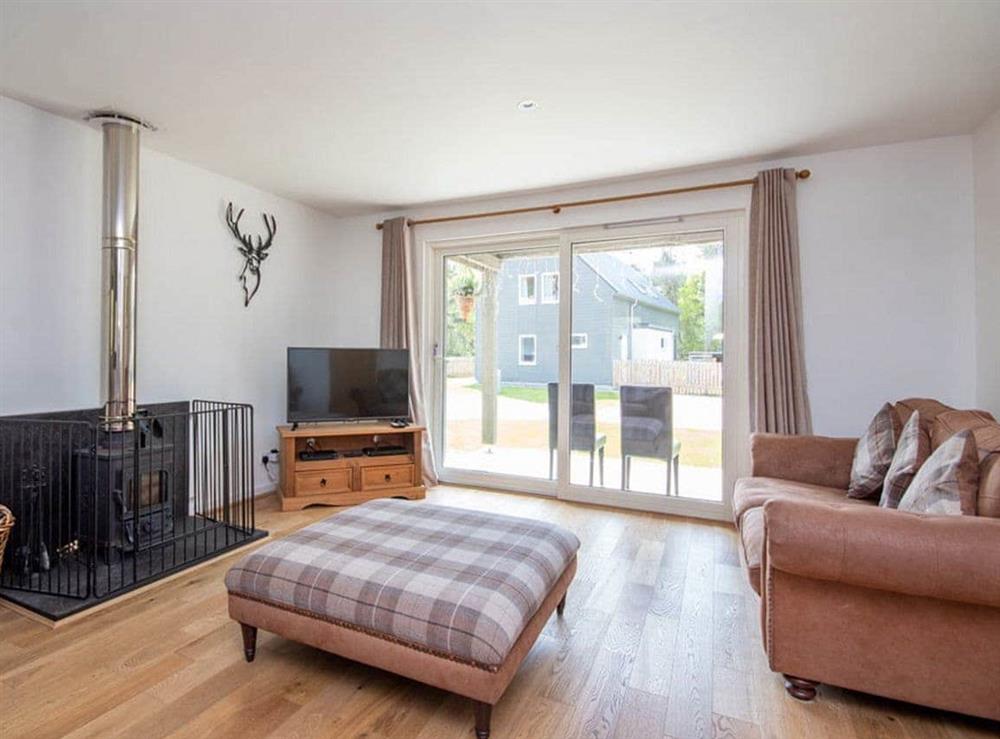 Living room at Delmhor No4 in Aviemore, Inverness-Shire