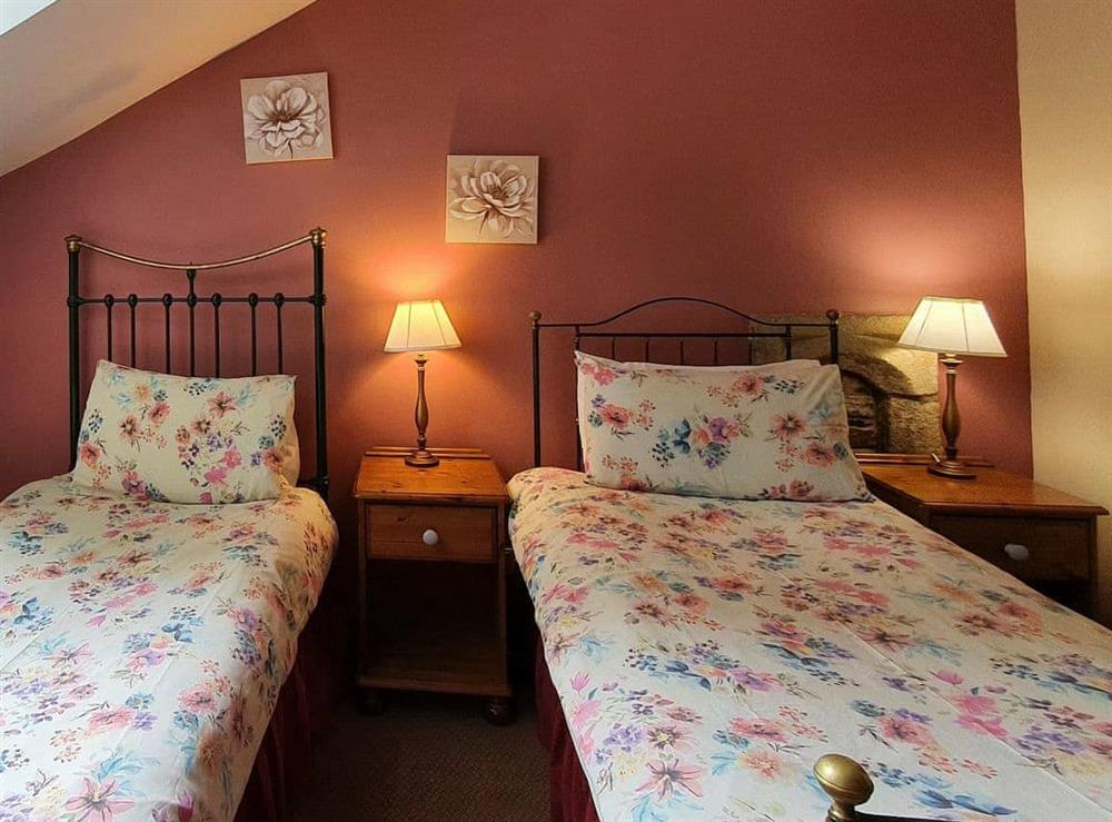 Twin bedroom at Delph House in Draughton, Skipton, North Yorkshire
