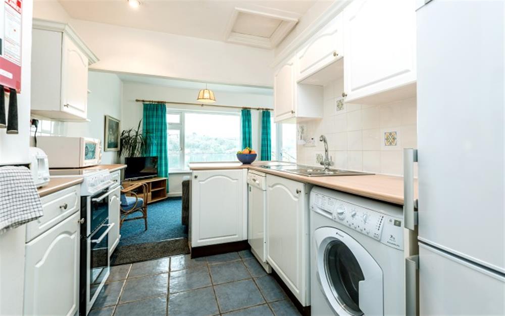 The modern kitchen includes everything you'll need for a family holiday. (photo 2) at Demelza 1 in Helford Passage