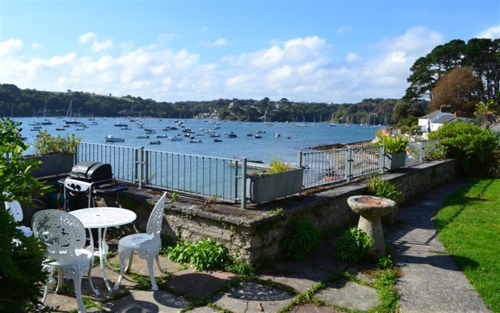 You'll have your own barbecue and garden furniture for fabulous views of the river. at Demelza 2 in Helford Passage