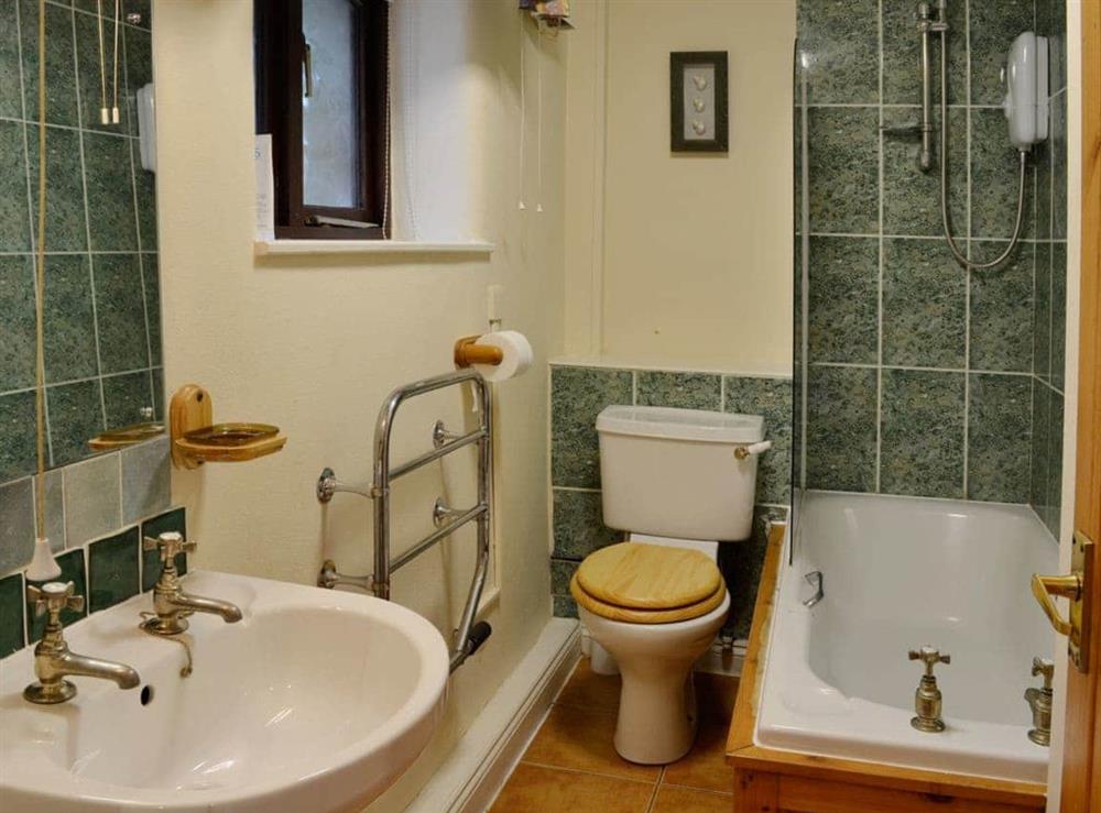 Bathroom at Demelza in Polson, Launceston, Cornwall