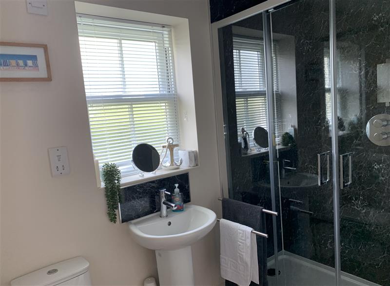 This is the bathroom at Denby Seahaven, Primrose Valley