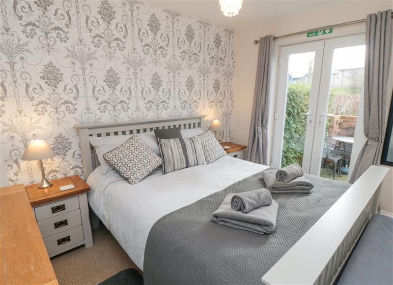 This is the bedroom at Denby Seahaven, Primrose Valley