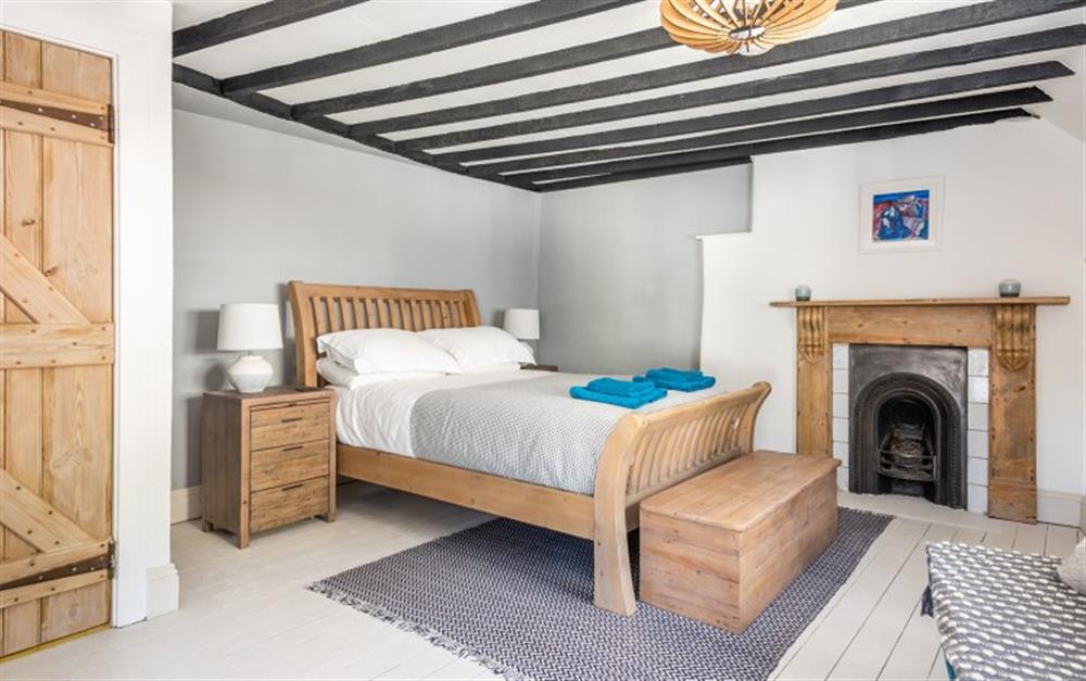 Homely double bedroom at Dene Cottage in Polperro