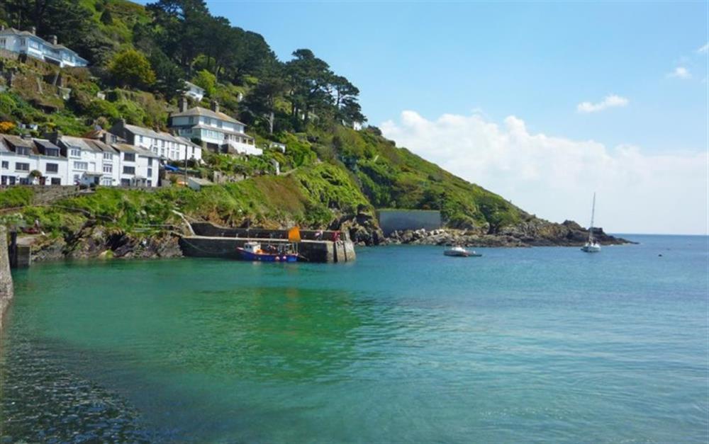 View from Polperro Outer Harbour at Dene Cottage in Polperro