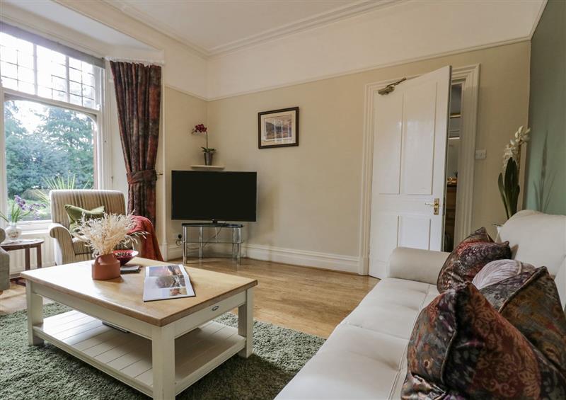 The living room at Dene House, Bowness-On-Windermere