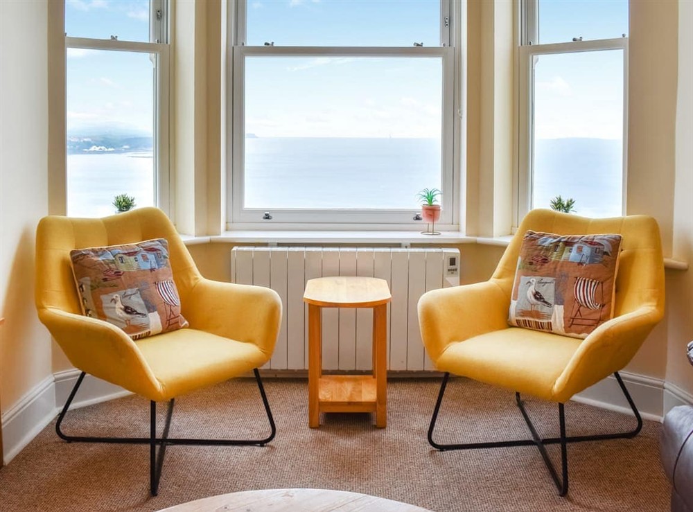 Living area at Denelea in Scarborough, North Yorkshire