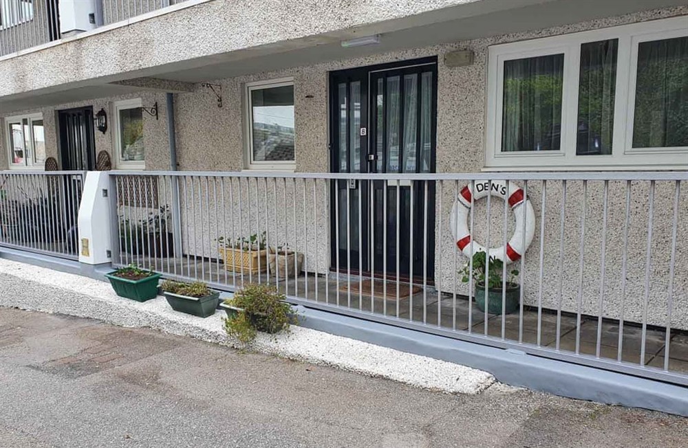 Exterior at Dens Den in St Mawes, Cornwall