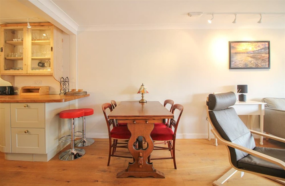 Interior at Dens Den in St Mawes, Cornwall