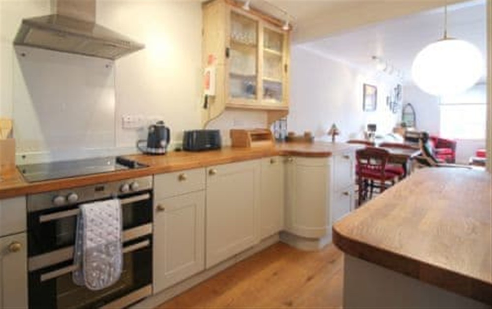 Kitchen area (photo 2) at Dens Den in St Mawes, Cornwall