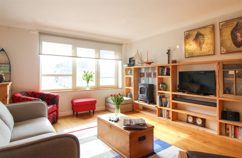 Living area (photo 2) at Dens Den in St Mawes, Cornwall