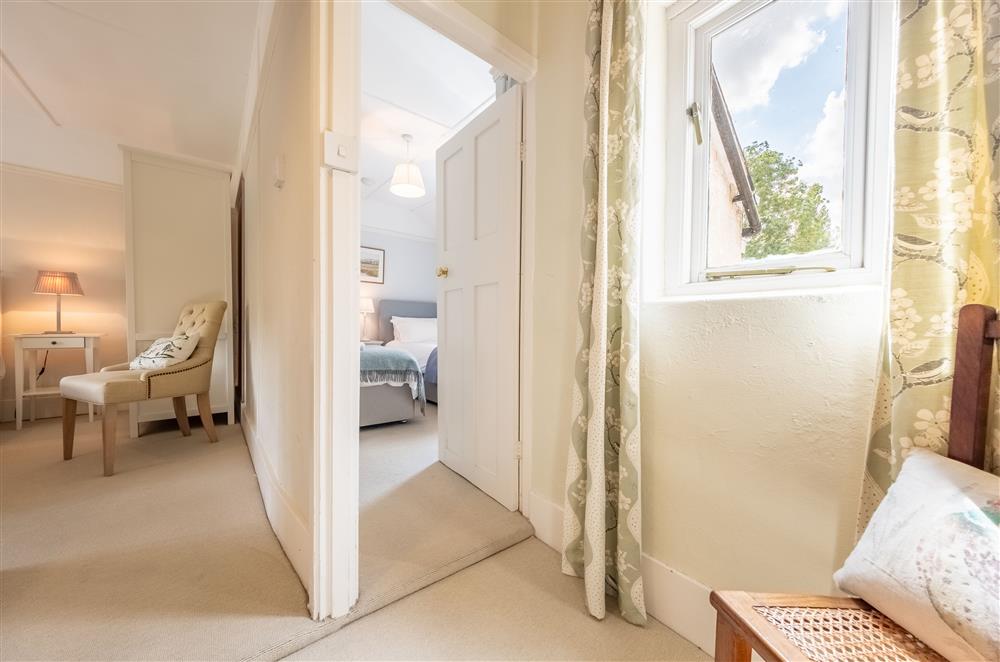 The landing area outside the first floor bedrooms at Densford Cottage, Amberley
