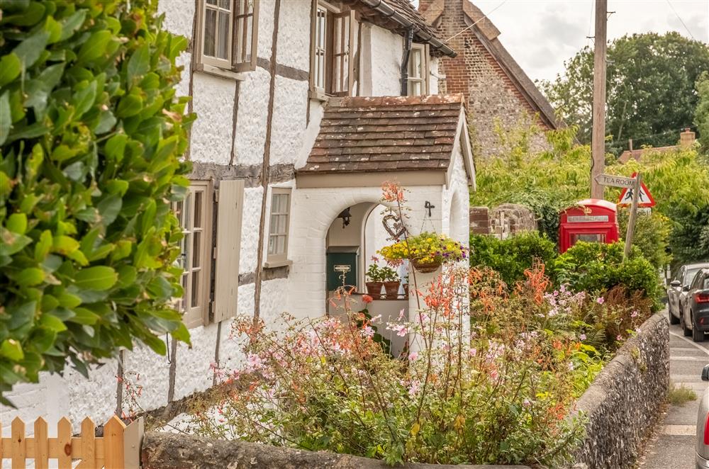The picturesque conservation village of Amberley, regarded as one of the most beautiful villages in England