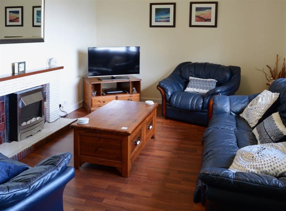 Living room at Deo Na Mara in Achnasheen, Ross-Shire