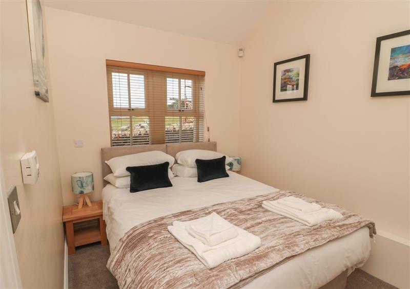 One of the bedrooms at Dereside, West Woodburn