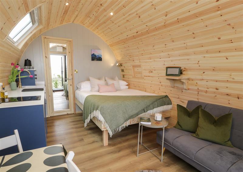 A bedroom in Deri Pod at Deri Pod, Pentrebeirdd near Guilsfield