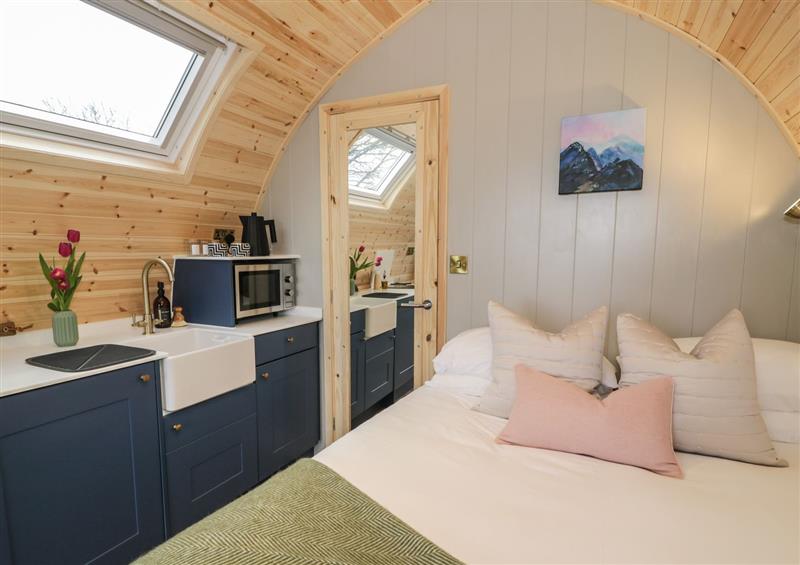 This is the bedroom at Deri Pod, Pentrebeirdd near Guilsfield