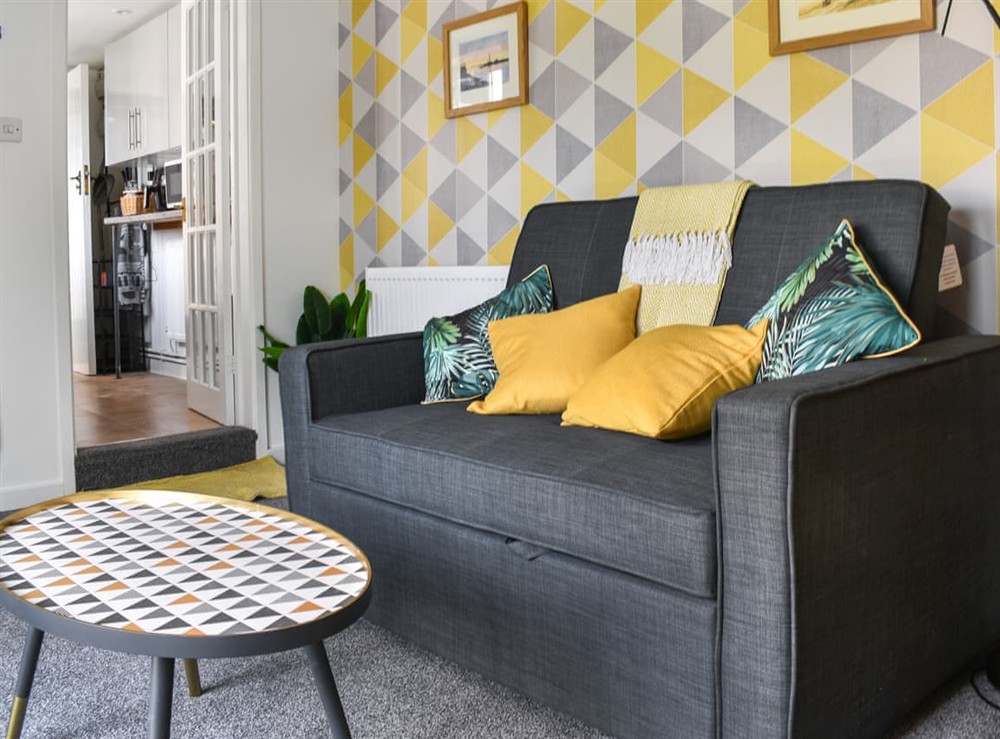Living room at Derriford Muse in Plymouth, Devon