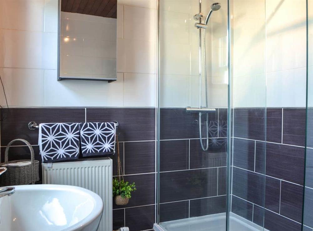 Shower room at Derwent House in Cockermouth, Cumbria