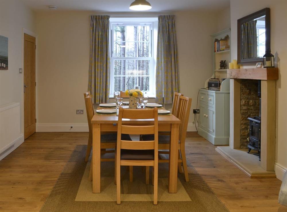 Dining area at Desmond House in Middleton-In-Teesdale, Durham