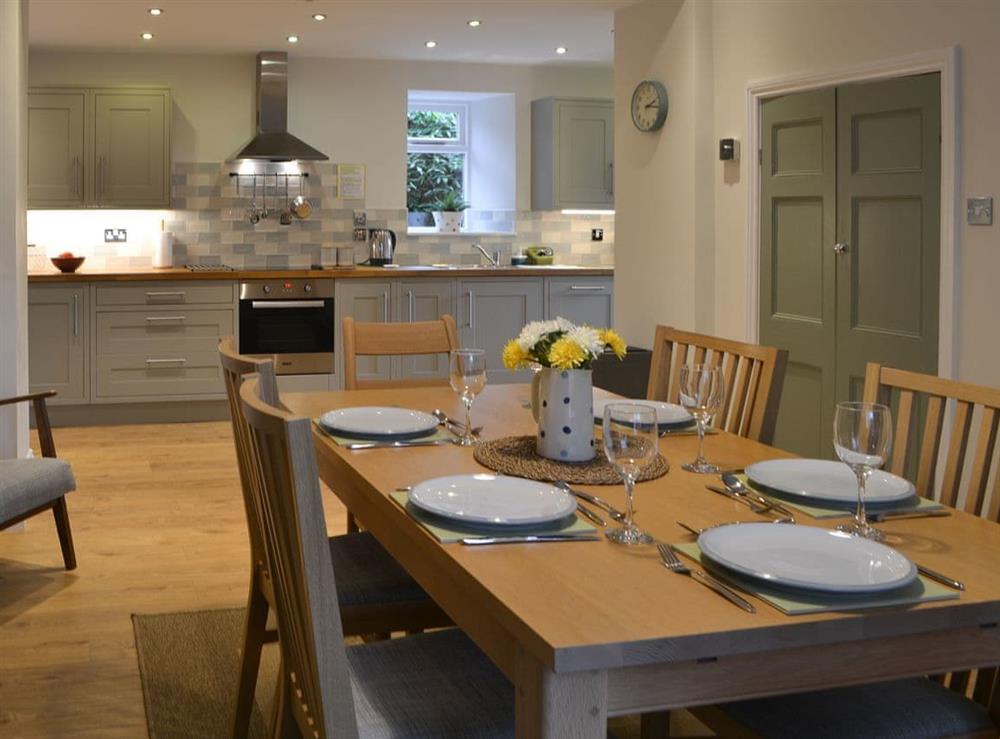 Kitchen and dining area at Desmond House in Middleton-In-Teesdale, Durham