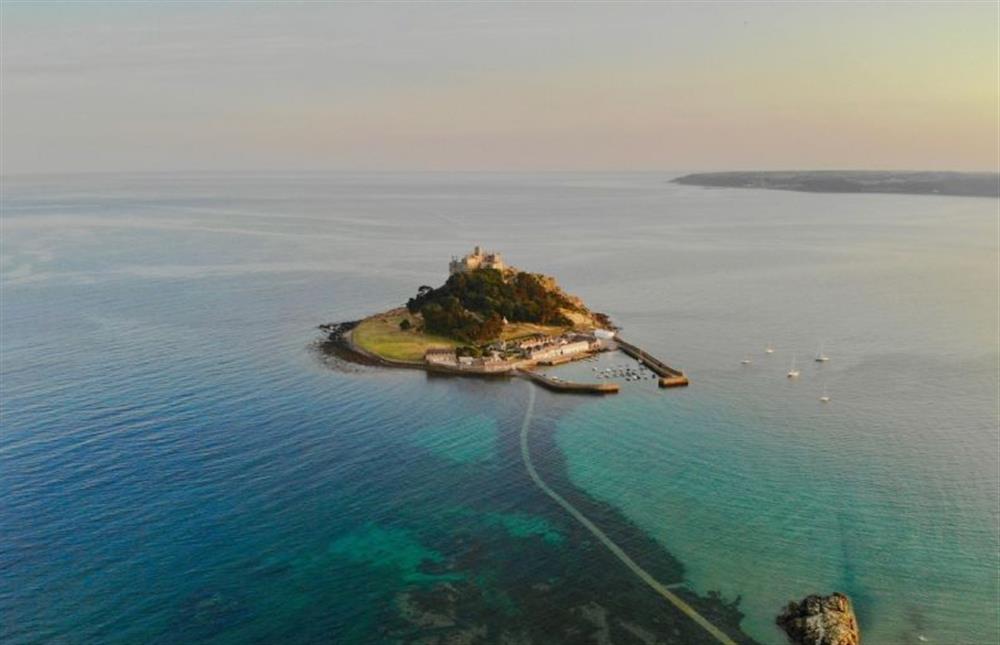 Marazion, the home of St Michael’s Mount, is close by