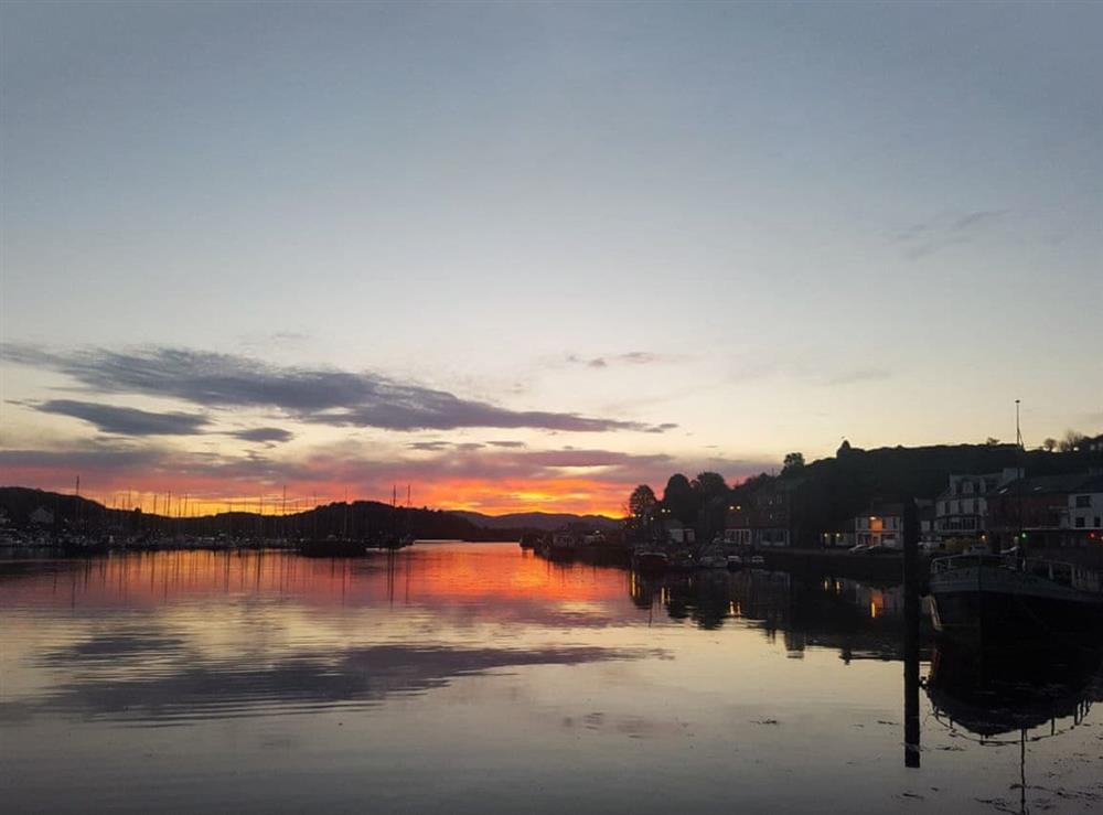 Enjoy stunning sunsets in the area at Devana Croft in Tarbert, Agyll and Bute, Argyll