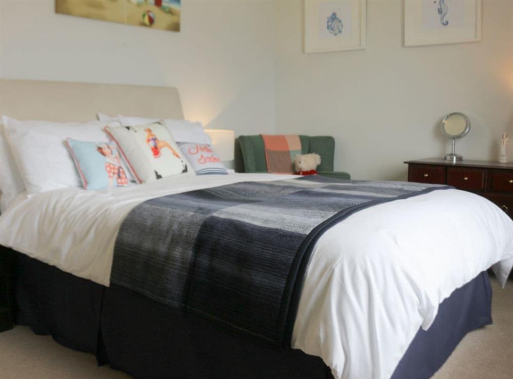 Relaxing double bedroom at Devana Croft in Tarbert, Agyll and Bute, Argyll