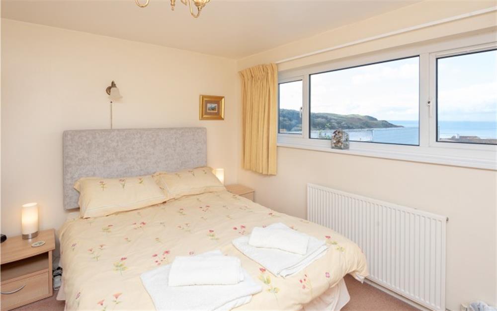 Bedroom 3 with double bed at Devon House in Hope Cove