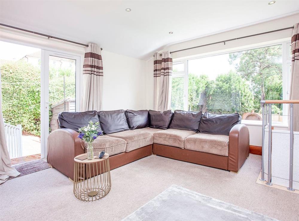 Living room at Devon Sands in Preston, Paignton, Devon