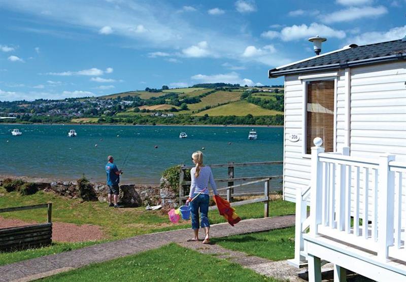 Views from the park at Devon Valley in Shaldon, Nr Teignmouth