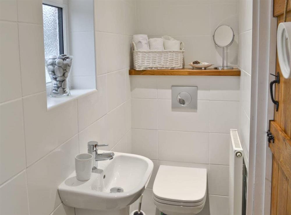 Shower room at Devonia in Newchurch, near Sandown, Isle Of Wight