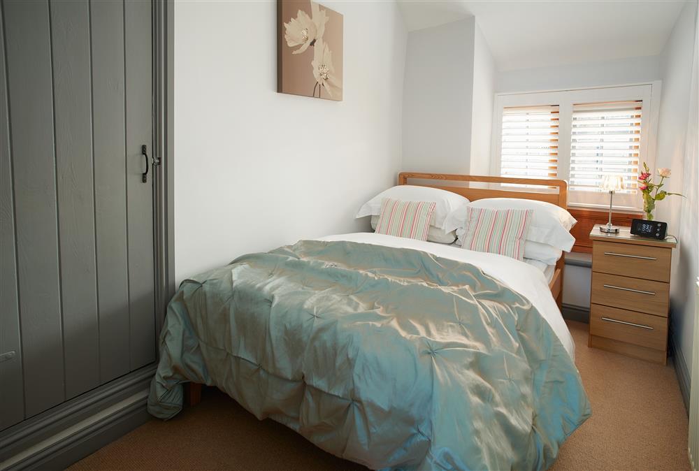 Second bedroom with small 4’ double bed at Devonshire Cottage, Chatsworth Estate , Beeley 