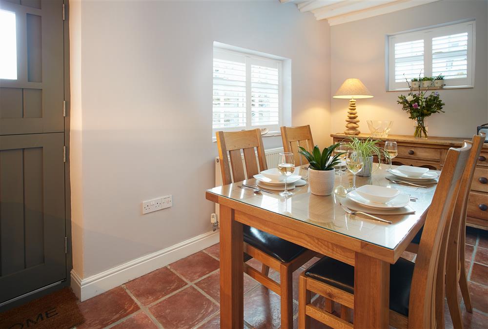 Spacious dining room at Devonshire Cottage, Chatsworth Estate , Beeley 