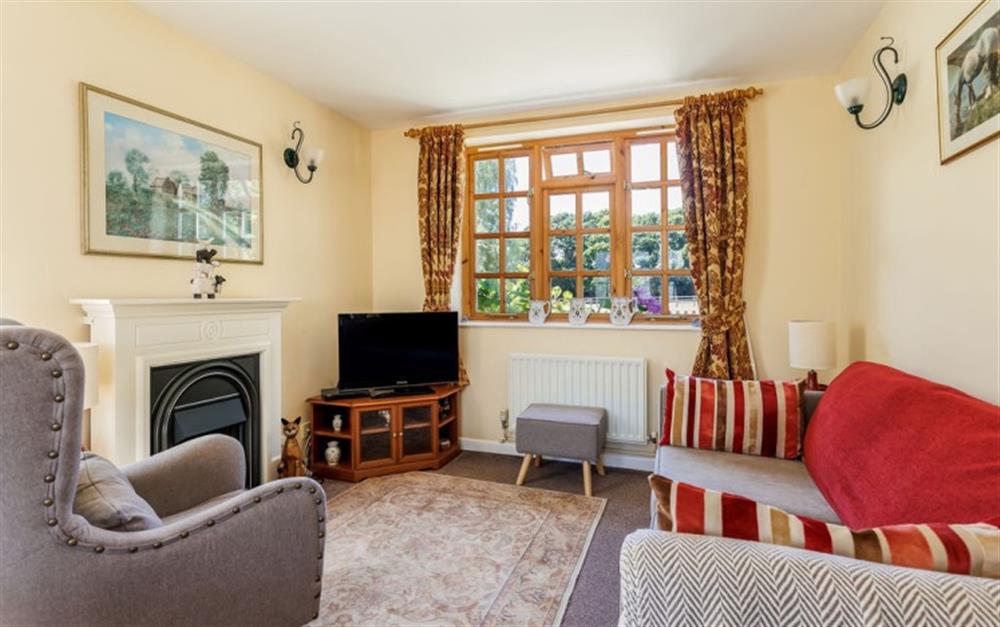 Enjoy the living room at Dial Cottage in Bransgore