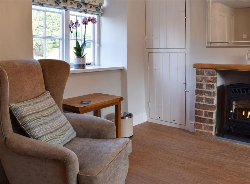 Living room at Dicks Cottage in Cottesmore, near Oakham, Rutland, Norfolk