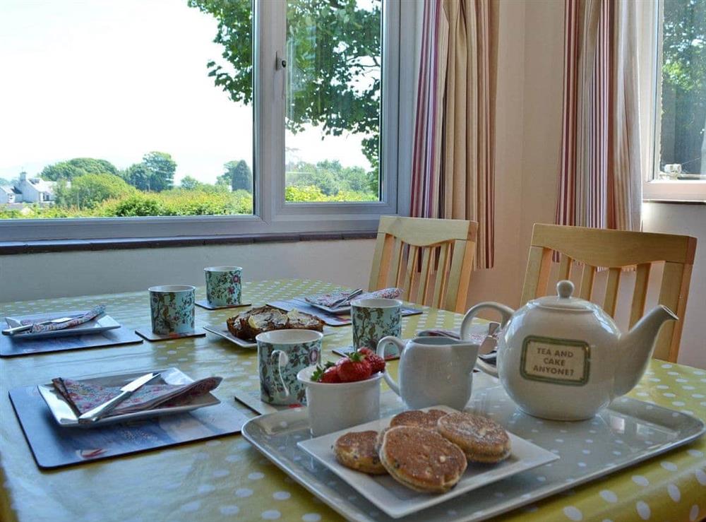 Inviting breakfast area (photo 2) at Didfa in Llangoed, near Beaumaris, Gwynedd