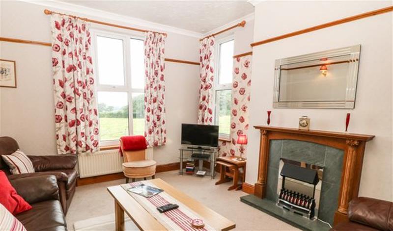 Enjoy the living room at Dinas Farmhouse Annex, Caernarfon