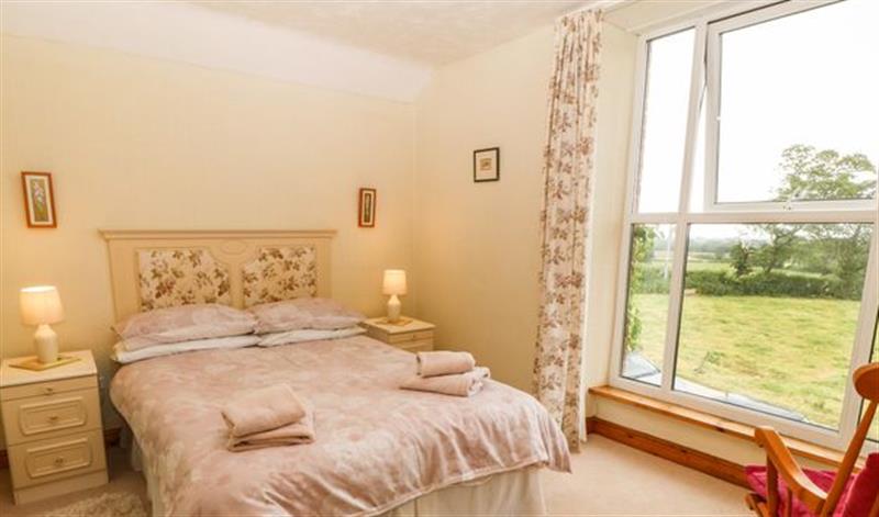 This is a bedroom at Dinas Farmhouse Annex, Caernarfon
