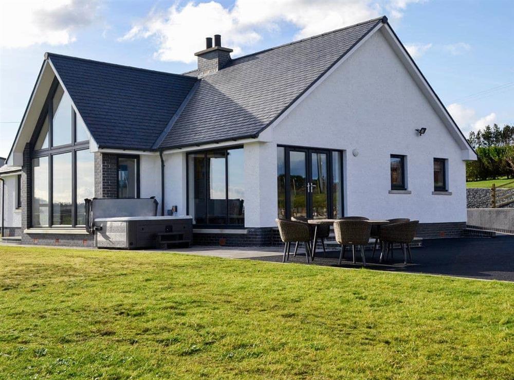 Exterior at Dinduff Lodge in Low Dinduff, near Stranraer, Wigtownshire