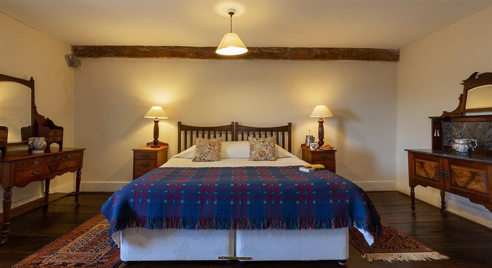 The first double bedroom at Dinefwr Home Farm in Llandeilo, Carmarthenshire